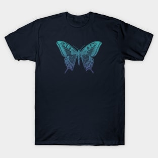 Blue butterfly T-Shirt